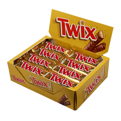 Набор Батончик Twix Печенье и Карамель в Молочном Шоколаде 50g 32шт - Retromagaz