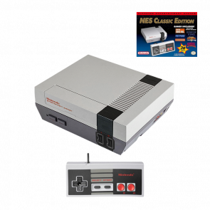 Консоль Nintendo NES Classic Mini Europe Light Grey + 30 Встроенных Игр + Коробка Б/У - Retromagaz