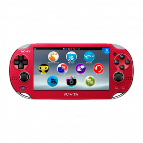 Консоль Sony PlayStation Vita Модифікована 64GB Red + 5 Вбудованих Ігор Б/У - Retromagaz