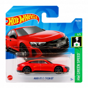 Машинка Базовая Hot Wheels Audi RS E-Tron GT Green Speed 1:64 HCX39 Red - Retromagaz