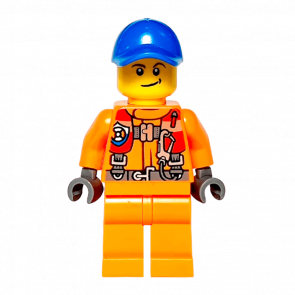 Фігурка Lego Coast Guard 973pb2856 Rescue City cty0818 Б/У