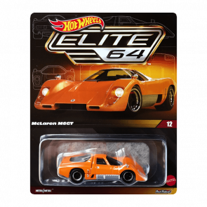 Машинка Premium Hot Wheels McLaren M6GT Elite 64 1:64 HWG05 Orange