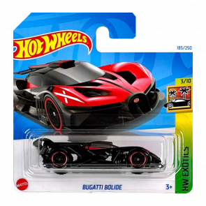 Машинка Базова Hot Wheels Bugatti Bolide Exotics 1:64 HTF08 Black