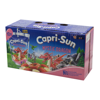 Набір Напій Соковий Capri-Sun Mystic Dragon 200ml 10шт - Retromagaz