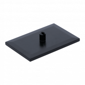 Для Поїзда Lego Основа Bogie Plate Tile 6 x 4 4025 15604 18626 402526 6051914 6096842 Black Б/У - Retromagaz