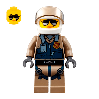 Фигурка Lego Police 973pb2918 Mountain Officer Female City cty0832 Б/У - Retromagaz