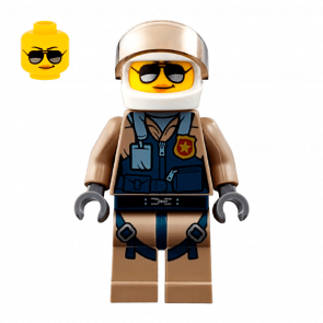 Фигурка Lego Police 973pb2918 Mountain Officer Female City cty0832 Б/У