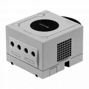 Консоль Nintendo GameCube Europe Модифікована 32GB Silver + 5 Вбудованих Ігор Без Геймпада Неробочий Привід Б/У - Retromagaz