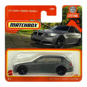 Машинка Велике Місто Matchbox 2012 BMW 3 Series Touring Highway 1:64 HVN76 Grey