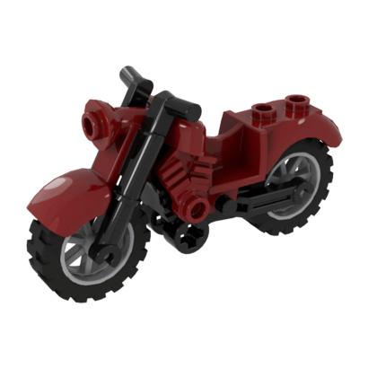 Транспорт Lego Мотоцикл Vintage 85983c01 4613116 4530673 4530673 4242385 Dark Red Б/У - Retromagaz