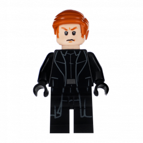 Фигурка Lego Первый Орден General Hux Hair Star Wars sw0854 Б/У