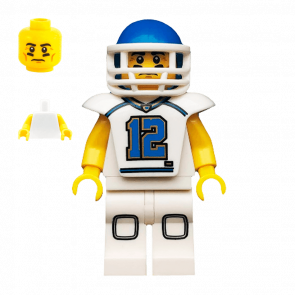 Фигурка Lego Series 8 Football Player Collectible Minifigures col117 Б/У - Retromagaz