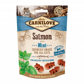 Лакомства для Кошек Carnilove Crunchy Snack Salmon with Mint 50g