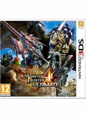 Игра Nintendo 3DS Monster Hunter 4 Ultimate Europe Английская Версия Новый - Retromagaz