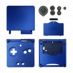 Корпус RMC Game Boy Advance SP Cobalt Blue Новий - Retromagaz