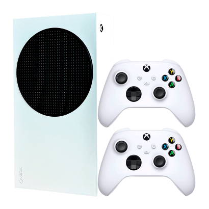 Набор Консоль Microsoft Xbox Series S 512GB White Новый  + Геймпад Беспроводной Controller Robot - Retromagaz