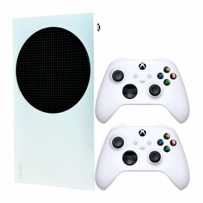 Набір Консоль Microsoft Xbox Series S 512GB White Новий  + Геймпад Бездротовий Controller Robot - Retromagaz