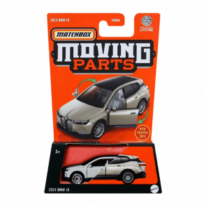 Тематическая Машинка Matchbox 2023 BMW IX Moving Parts 1:64 FWD28/HVM89 White - Retromagaz