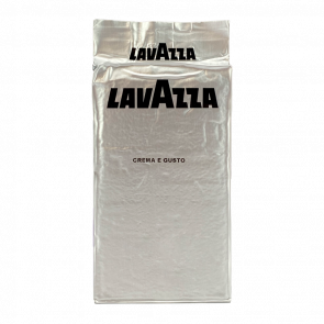 Кава Мелена Lavazza Crema e Gusto Срібна Упаковка Оригінал 250g - Retromagaz