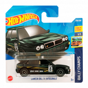 Машинка Базова Hot Wheels Lancia Delta Integrale Rally Champs 1:64 HCT88 Green - Retromagaz