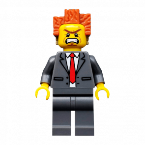 Фігурка Lego The Lego Movie President Business Buttoned Jacket and Bared Teeth Cartoons tlm084 Б/У - Retromagaz