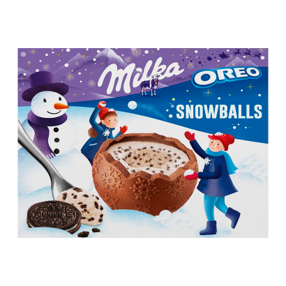 Шоколад Молочний Milka Snowballs Oreo 4 Pieces - Retromagaz