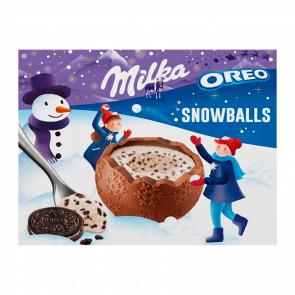 Шоколад Молочный Milka Snowballs Oreo 4 Pieces - Retromagaz