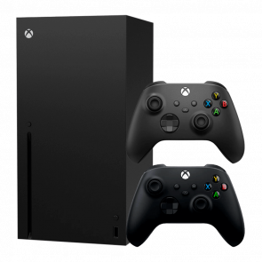 Набор Консоль Microsoft Xbox Series X 1TB Black Б/У  + Геймпад Беспроводной Version 4