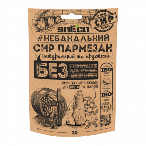 Сыр Сушеный SnEco Пармезан 30g - Retromagaz