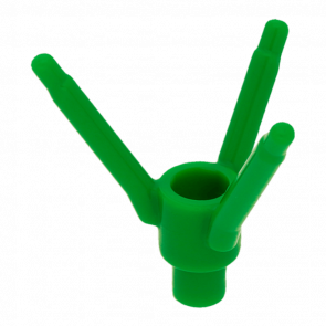 Растение Lego Трава Flower Stem with Bottom Pin 24855 6135278 6269971 Green 4шт Б/У - Retromagaz