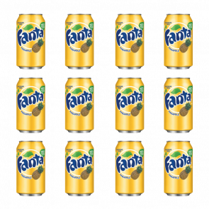 Набор Напиток Fanta Pineapple 355ml 12шт