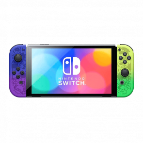 Консоль Nintendo Switch OLED Model HEG-001 Splatoon 3 Limited Edition 64GB Green Violet Новий - Retromagaz