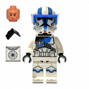 Фигурка Lego Республика Clone Heavy Trooper 501st Legion Phase 2 Star Wars sw1247 75345 Б/У