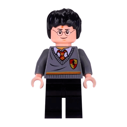 Фігурка Lego Harry Potter Gryffindor Stripe and Shield Torso Films hp094 Б/У - Retromagaz