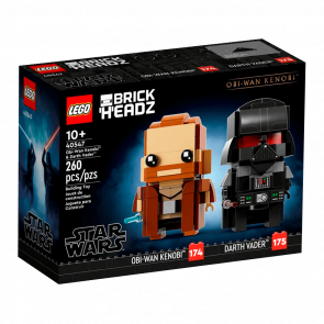 Конструктор Lego Star Wars Оби-Ван Кеноби и Дарт Вейдер BrickHeadz 40547 Новый - Retromagaz