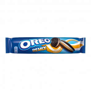 Печенье Oreo Remix Caramel & Vanilla 157g - Retromagaz