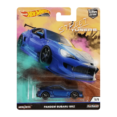 Машинка Premium Hot Wheels Pandem Subaru BRZ Street Tuners 1:64 FYN76 Blue - Retromagaz