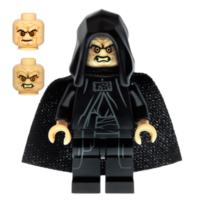 Фігурка Lego Джедай Emperor Palpatine Hood Basic Star Wars sw1107 1 Б/У - Retromagaz