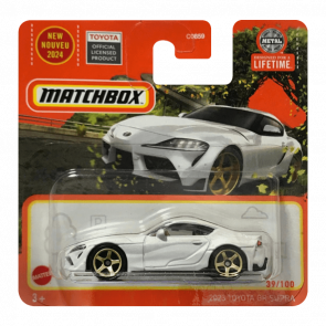 Машинка Большой Город Matchbox 2023 Toyota GR Supra Roadtrip 1:64 HVL09/HVN37 White