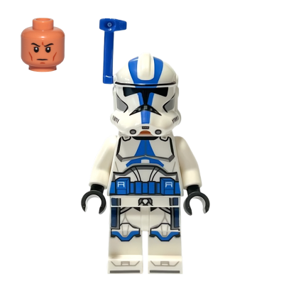 Фигурка Lego Республика Clone Trooper Officer 501st Legion Phase 2 Star Wars sw1246 75345 Б/У - Retromagaz