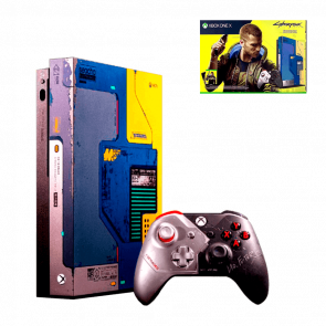 Консоль Microsoft Xbox One X Cyberpunk 2077 Limited Edition 1TB Yellow Blue Б/У