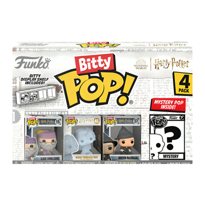 Фігурка FUNKO POP! Bitty Pop! Harry Potter 4 шт в Асортименті - Retromagaz