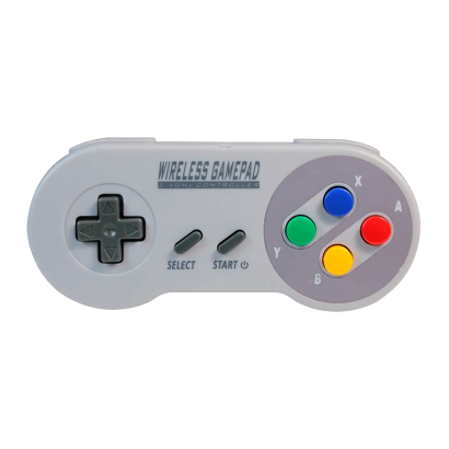 Геймпад Бездротовий RMC SNES Classic Mini Europe Switch PC Android Grey Новий - Retromagaz