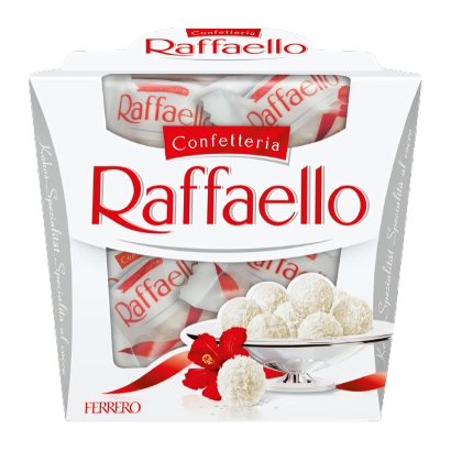 Цукерки Ferrero Rocher Raffaello 150g - Retromagaz