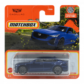 Машинка Большой Город Matchbox 2021 Cadillac CT5-V Roadtrip 1:64 HVN84 Blue - Retromagaz