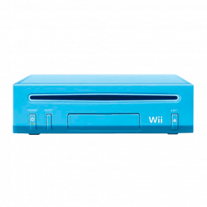 Консоль Nintendo Wii Family Edition RVL-101 Limited Edition Europe Модифицированная 32GB Blue + 10 Встроенных Игр Без Геймпада Б/У - Retromagaz