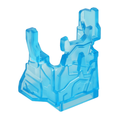 Скеля Lego Панель with Fractures Chima Ice Cage 2 x 4 x 3 15091 6065032 Trans-Light Blue Б/У - Retromagaz