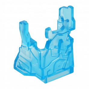 Скала Lego Панель with Fractures Chima Ice Cage 2 x 4 x 3 15091 6065032 Trans-Light Blue Б/У