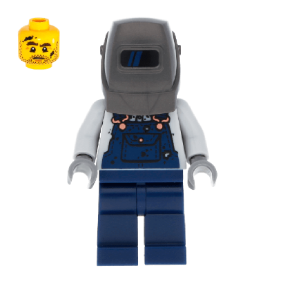 Фигурка Lego Series 11 Welder Collectible Minifigures col172 Б/У - Retromagaz