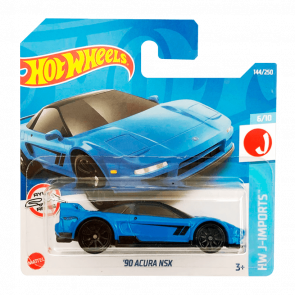 Машинка Базовая Hot Wheels '90 Acura NSX J-Imports 1:64 HCV83 Blue - Retromagaz